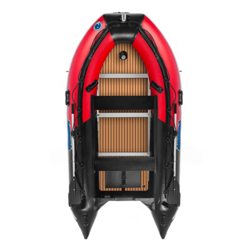 Лодка ПВХ STORMLINE Flexiteek 310 (черно-зеленая/красно-черная)