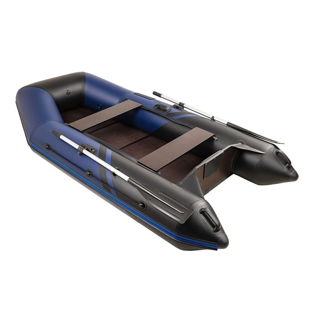 Лодка ПВХ БРОНЯ 280 СК Синий - чёрный