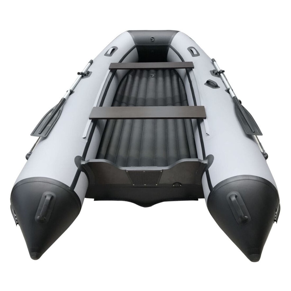 Лодка ПВХ ORCA 340 НДНД серый/черный