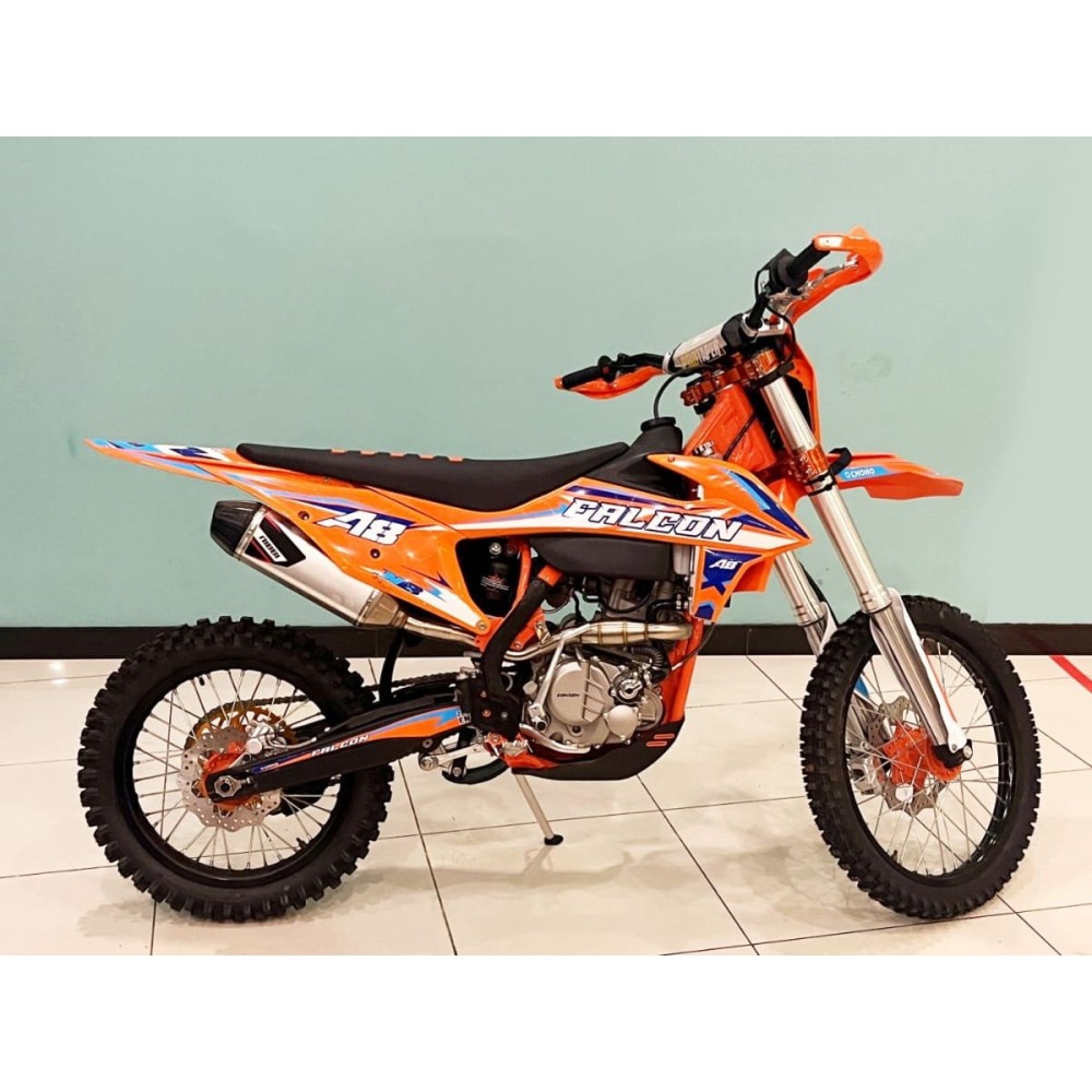 Мотоцикл кроссовый эндуро BIZON Falcon A8 PRO 300 21/18