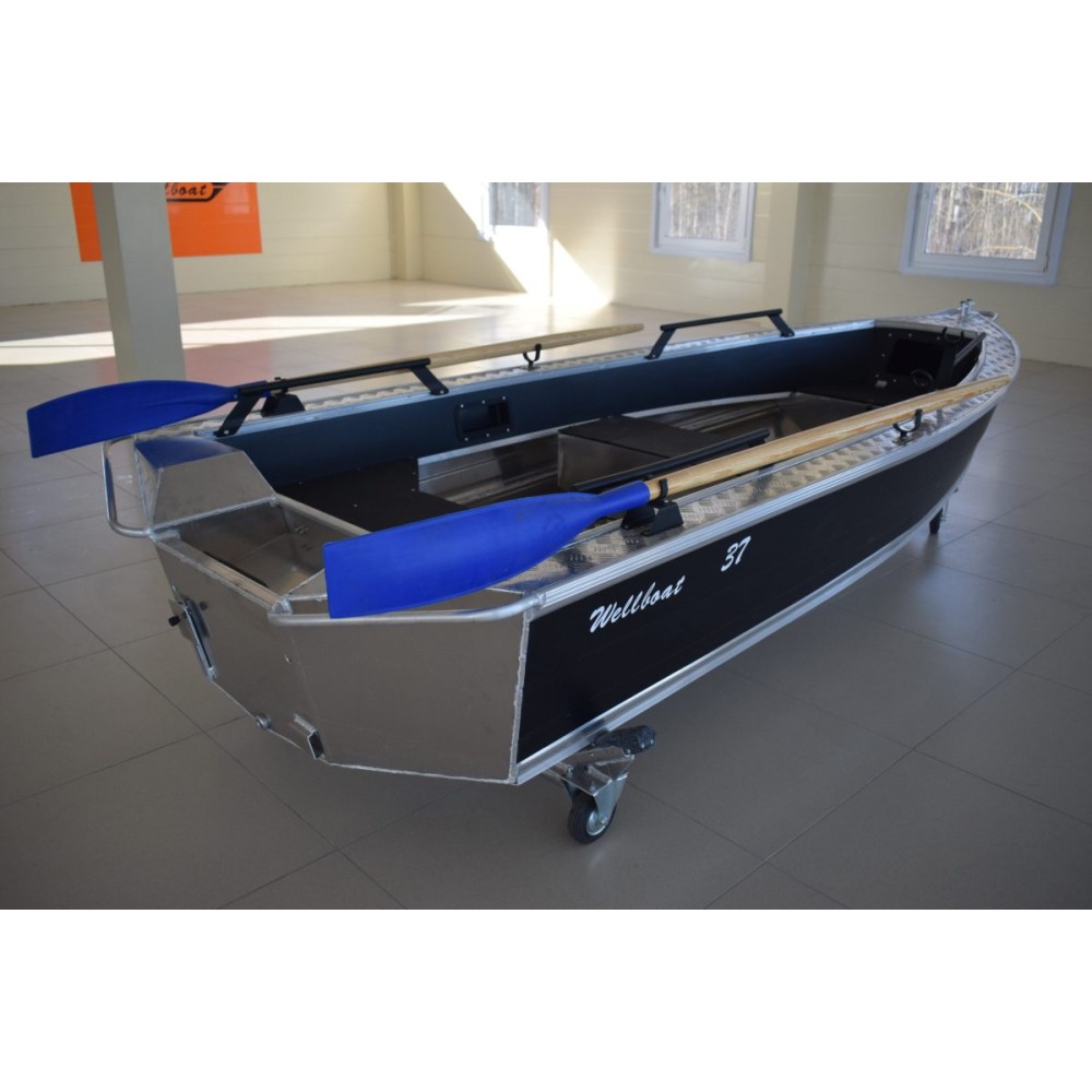 Алюминиевая лодка WELLBOAT-37