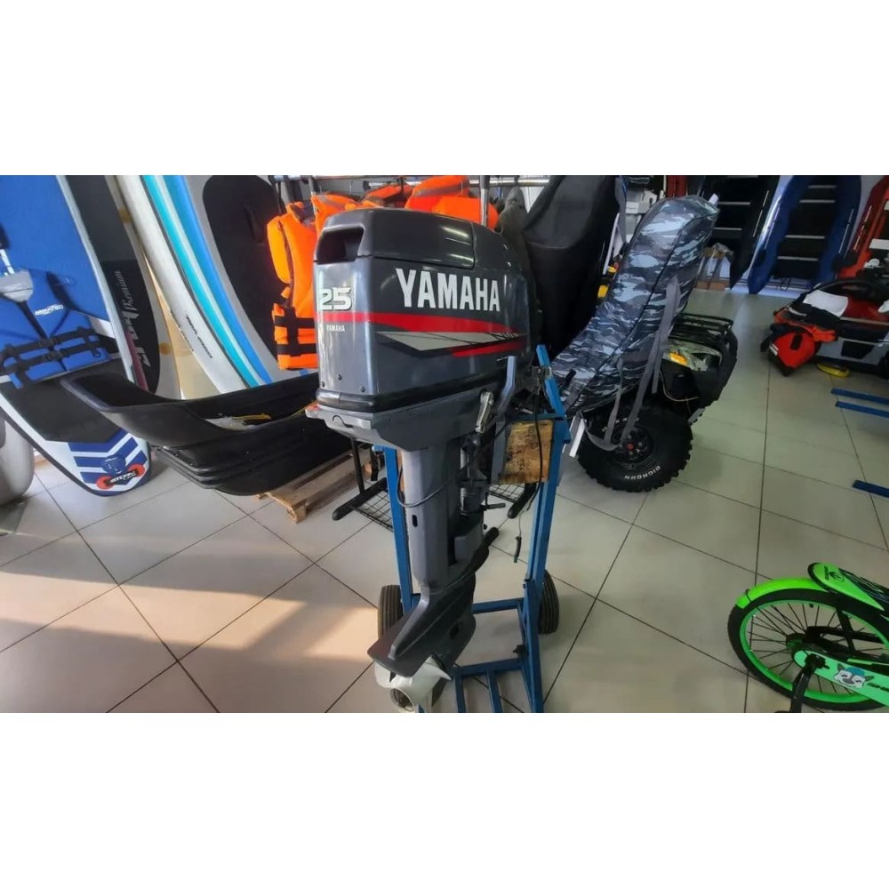 2х-тактный лодочный мотор YAMAHA 25BMHS Б/У