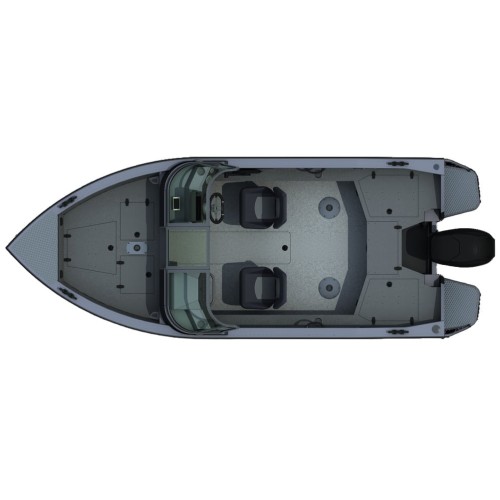 Катер-лодка алюминиевая SIBERIA S4 (one)