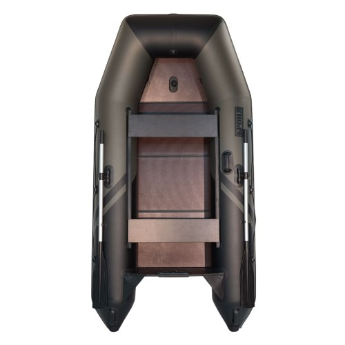 Лодка ПВХ БРОНЯ 280 СК Хаки - чёрный