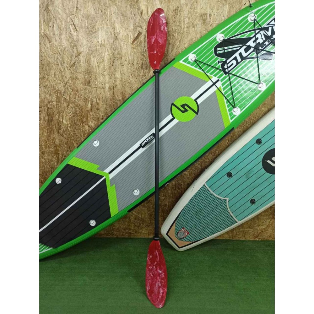 Весло 2-стороннее алюминиевое для SUP