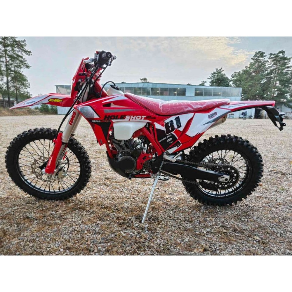 Мотоцикл кроссовый эндуро REGULMOTO Holeshot Red Edition