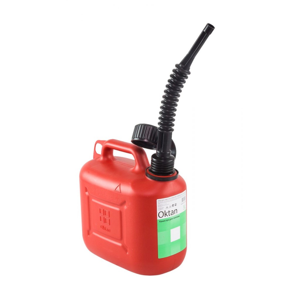Канистра ГСМ Oktan, 5л (Красный)