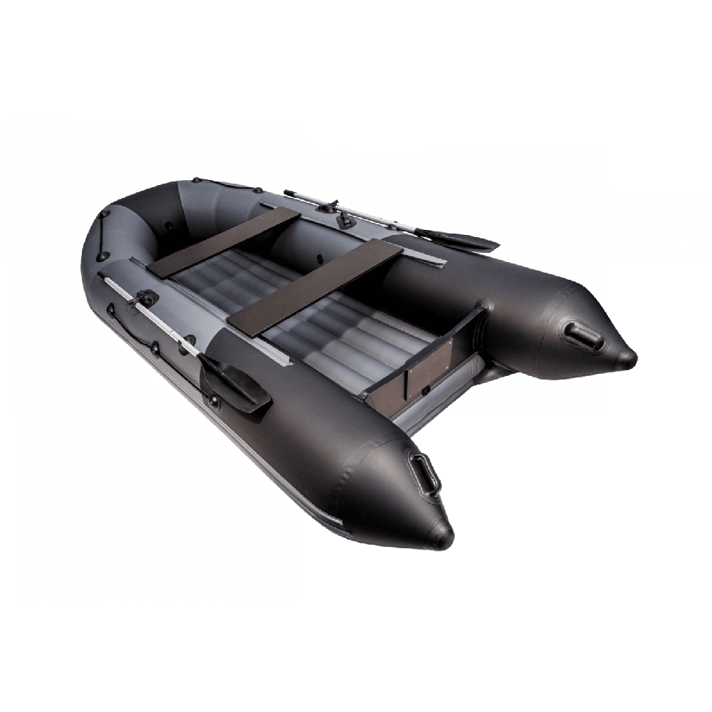 Лодка ПВХ ТАЙМЕНЬ NX 3400 НДНД PRO Серый