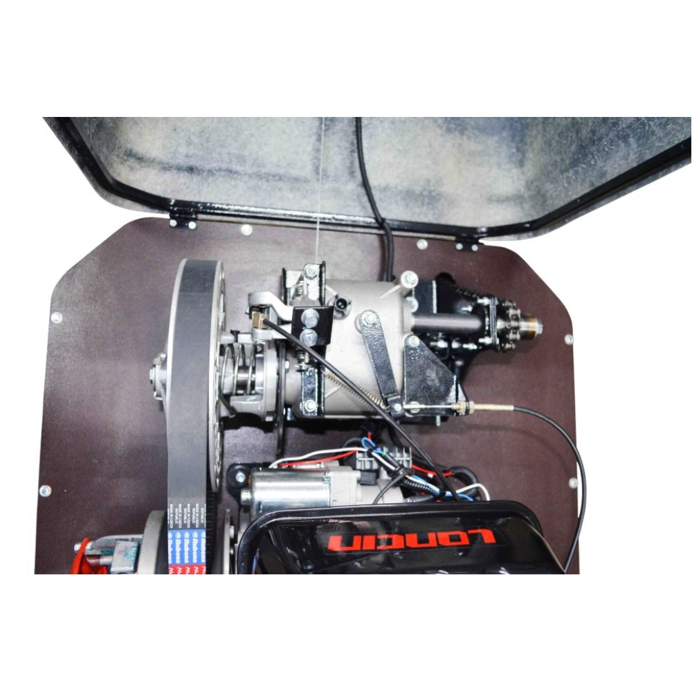 Мотобуксировщик KOIRA T15 R РУЧНОЙ СТАРТЕР. реверс редуктор - задний ход