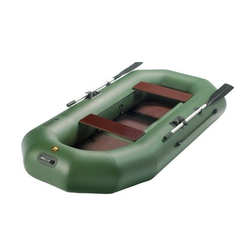 Гребная лодка ПВХ ТАЙМЕНЬ N-270 С (двухместная, слань-книжка)