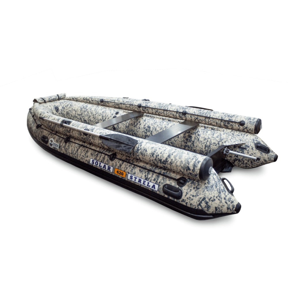 Лодка ПВХ SOLAR-420 Strela Jet Tunnel (Expedition)