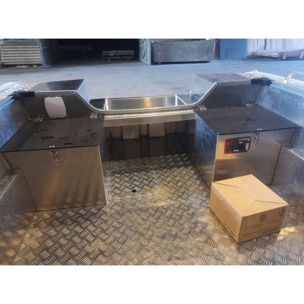 Алюминиевая лодка WELLBOAT-47