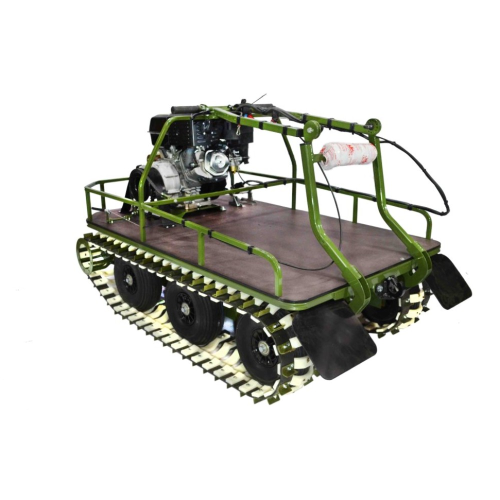 Мотобуксировщик KOIRA TR С понижающим редуктором (для болот), всесезонный. 13 л.с.