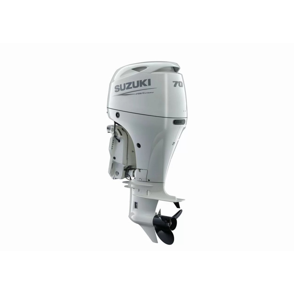 4х-тактный лодочный мотор SUZUKI DF70ATS белый