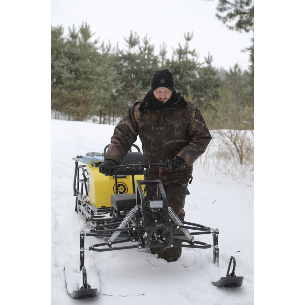 Мотобуксировщик РЫБАК PKD. PSD 13 л.с. (длинная база 1430мм)