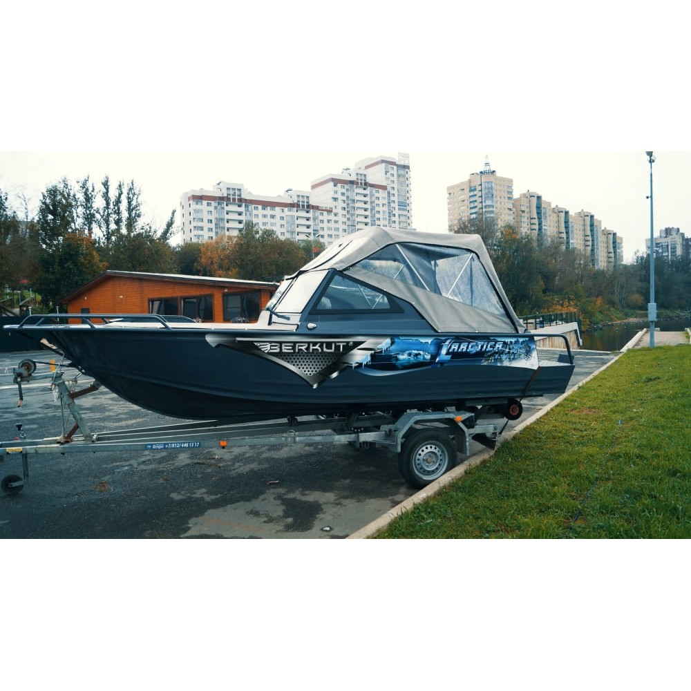 Катер-лодка алюминиевая БЕРКУТ L-Arctica