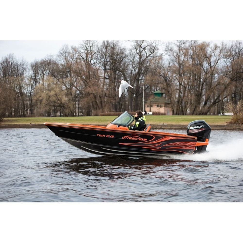 Катер-лодка алюминиевая NORTHSILVER 545 Fish