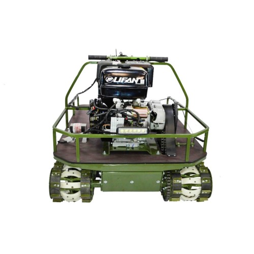 Мотобуксировщик KOIRA TR С понижающим редуктором (для болот), всесезонный. 13 л.с.