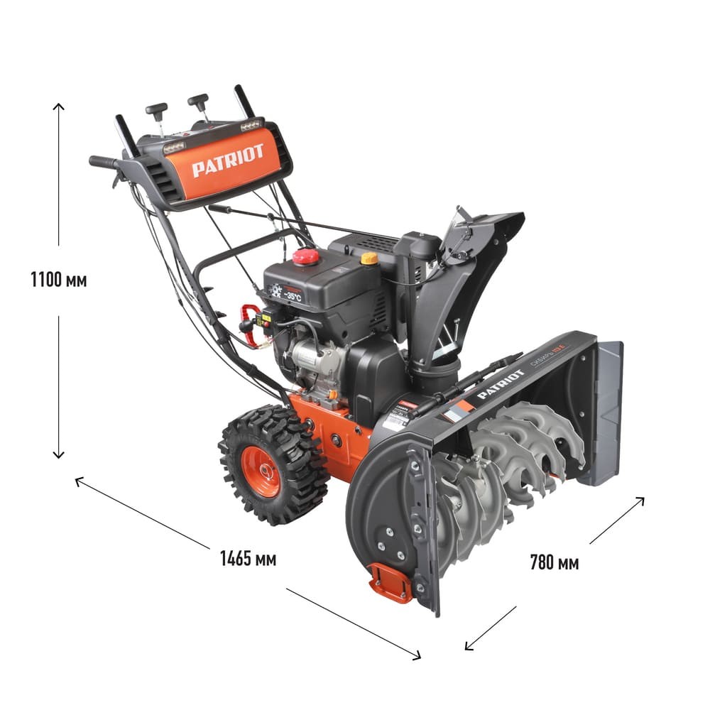 Снегоуборщик PATRIOT Сибирь 113 E