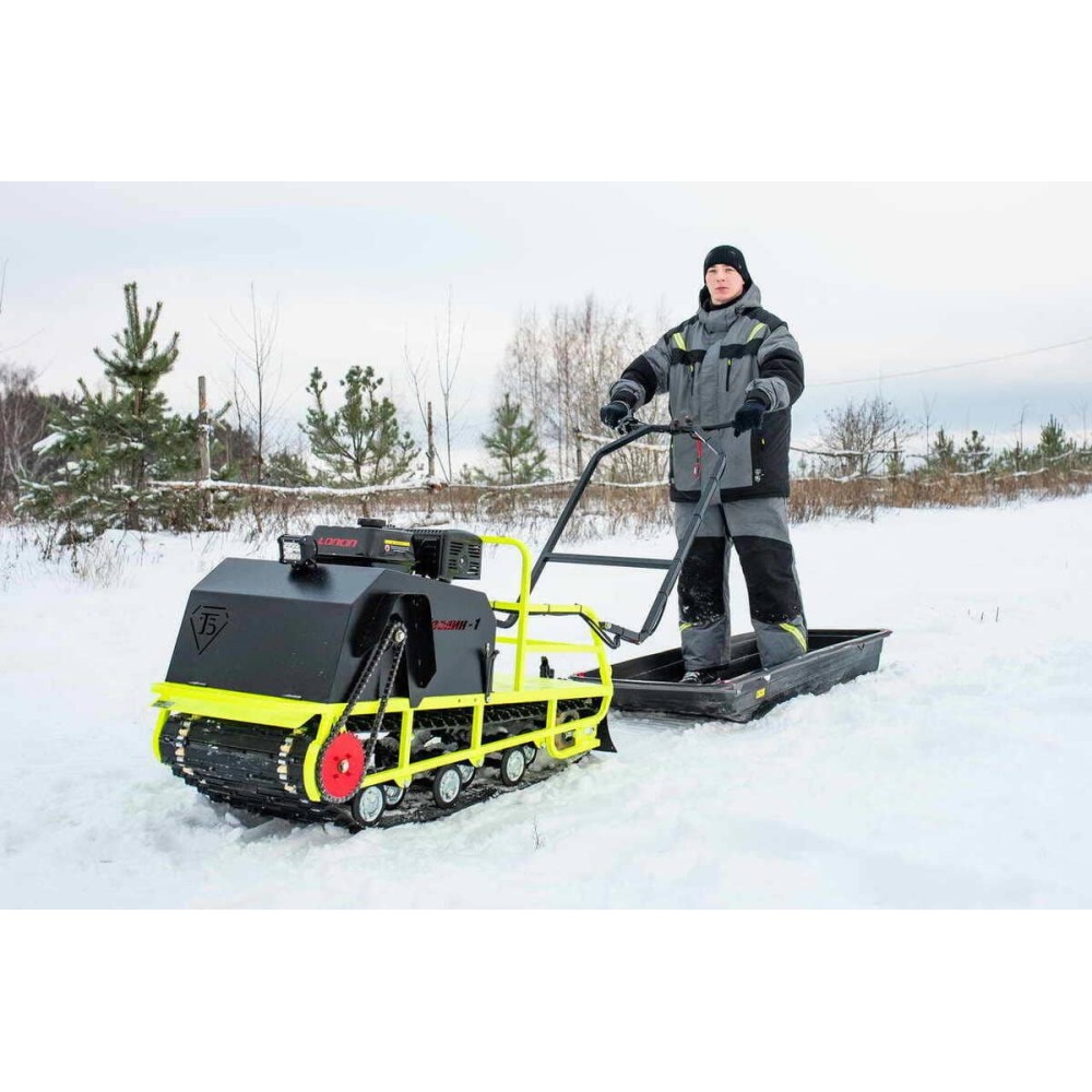 Мотобуксировщик БУРЛАК М2 Хозяин-1 15 л.с.