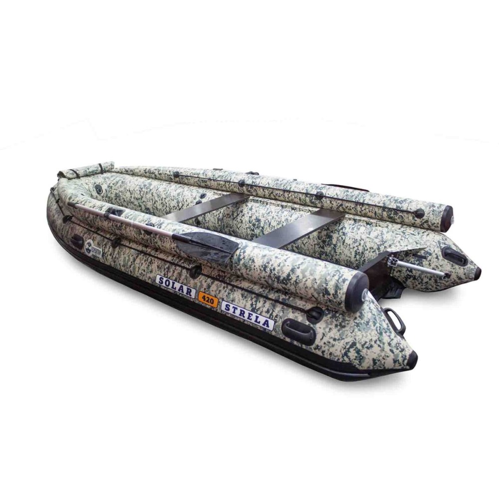 Лодка ПВХ SOLAR 420 Strela Jet Tunnel