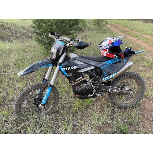 Мотоцикл кроссовый эндуро AVANTIS 250 CARB (PR250/172FMM-5 DESIGN HS ЧЕРНЫЙ) ARS с ПТС Б/У