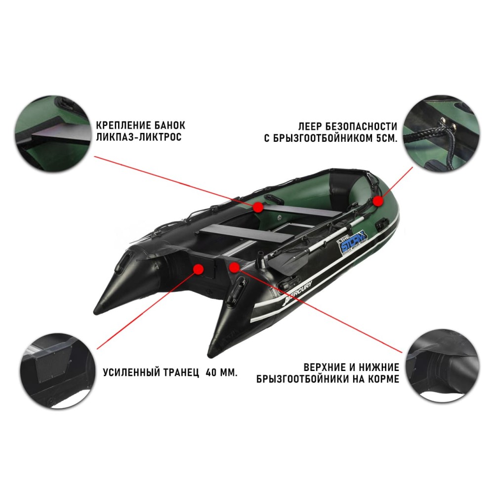 Лодка ПВХ STORMLINE Adventure Standard 530 (2024)