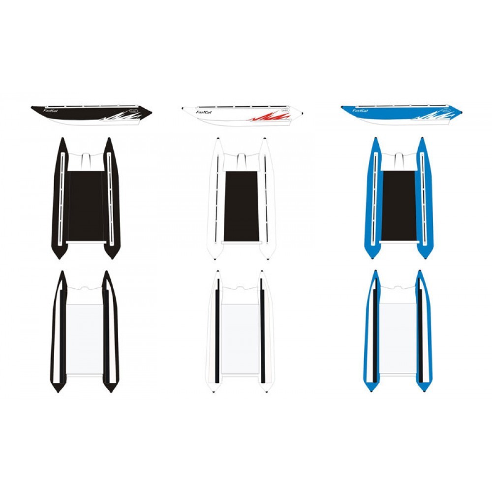 Лодка ПВХ BADGER Fast Cat 410