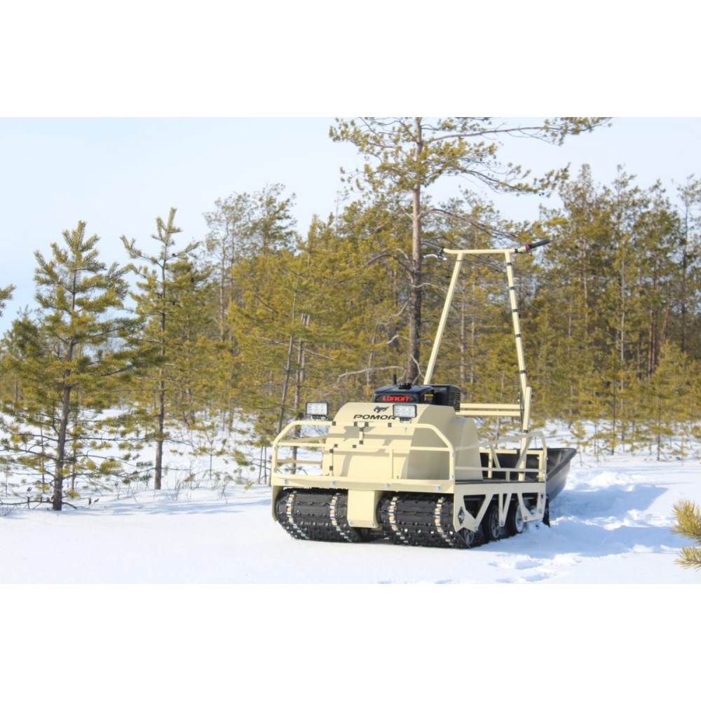 Мотобуксировщик POMOR X2 K-15 С реверс-редуктором