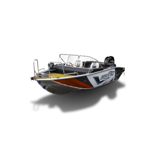 Комплект Алюминиевая лодка (катер) Mikatsu (Микатсу) 475 (Z43) Sport + мотор Yamaha F60FETL