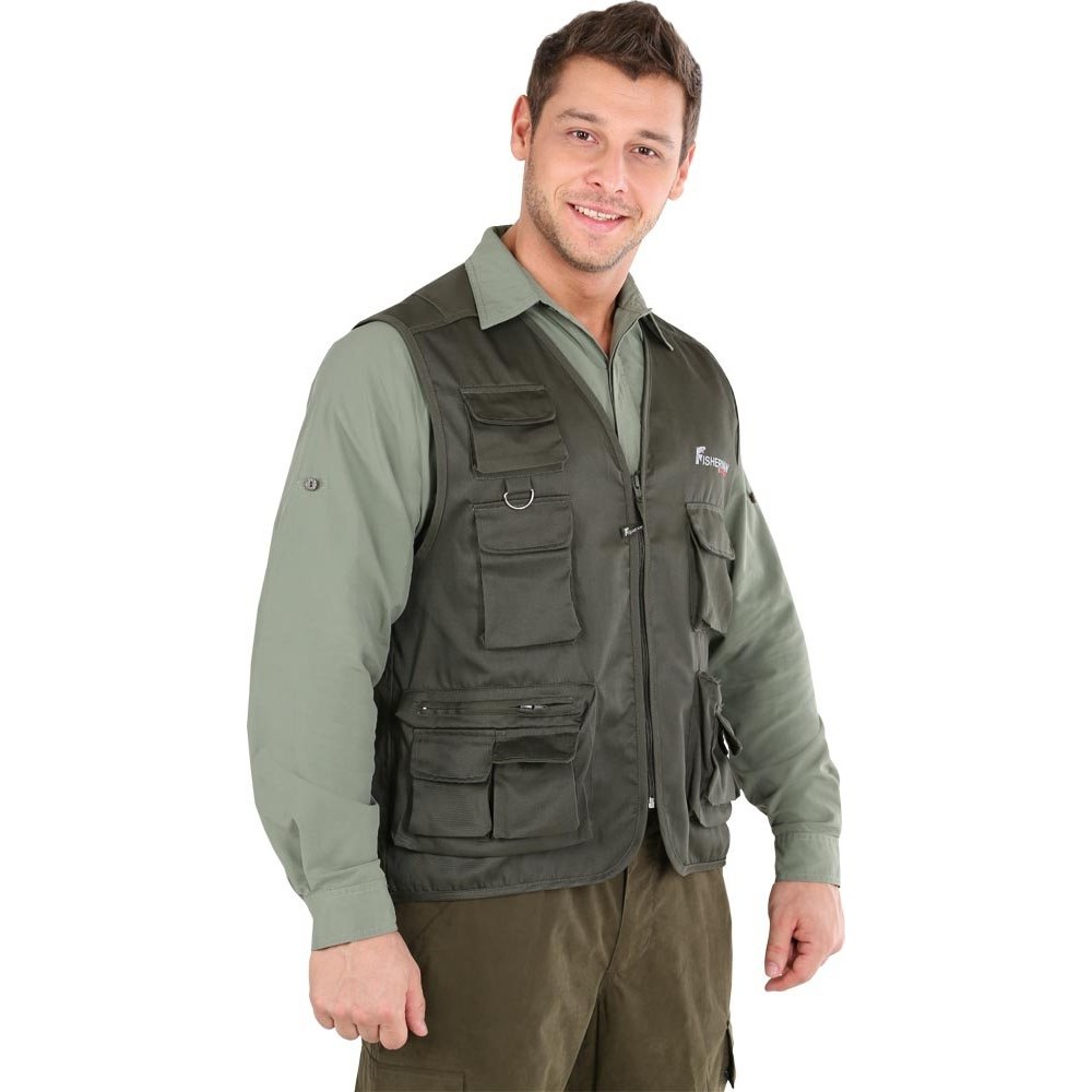 Жилет для рыбалки F-01