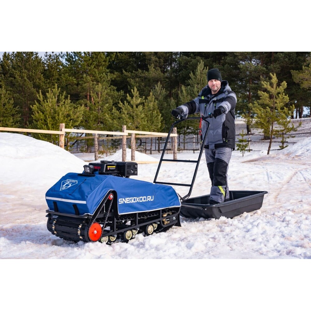 Мотобуксировщик БУРЛАК-М Опти-3 15 л.с.