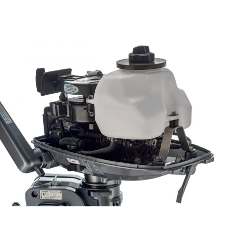 2х-тактный лодочный мотор MIKATSU M5FHS + внешний топливный бак 12 л.