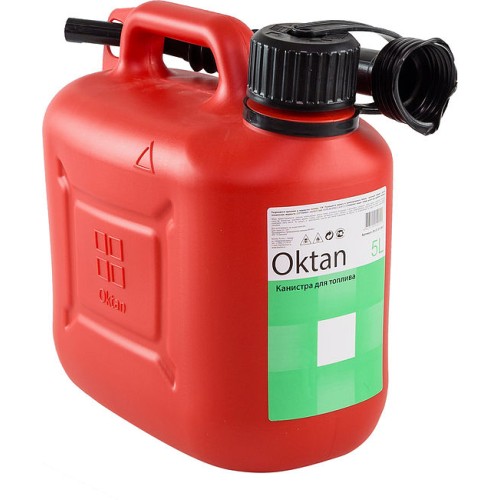Канистра ГСМ Oktan, 5л (Красный)