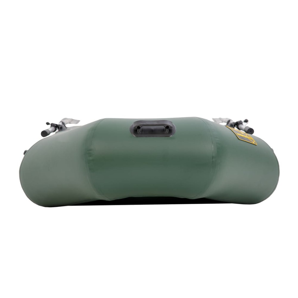 Гребная лодка ПВХ MAGNUM PRO 300 (Зеленая) гребная, с возможностью установки транца (2024)