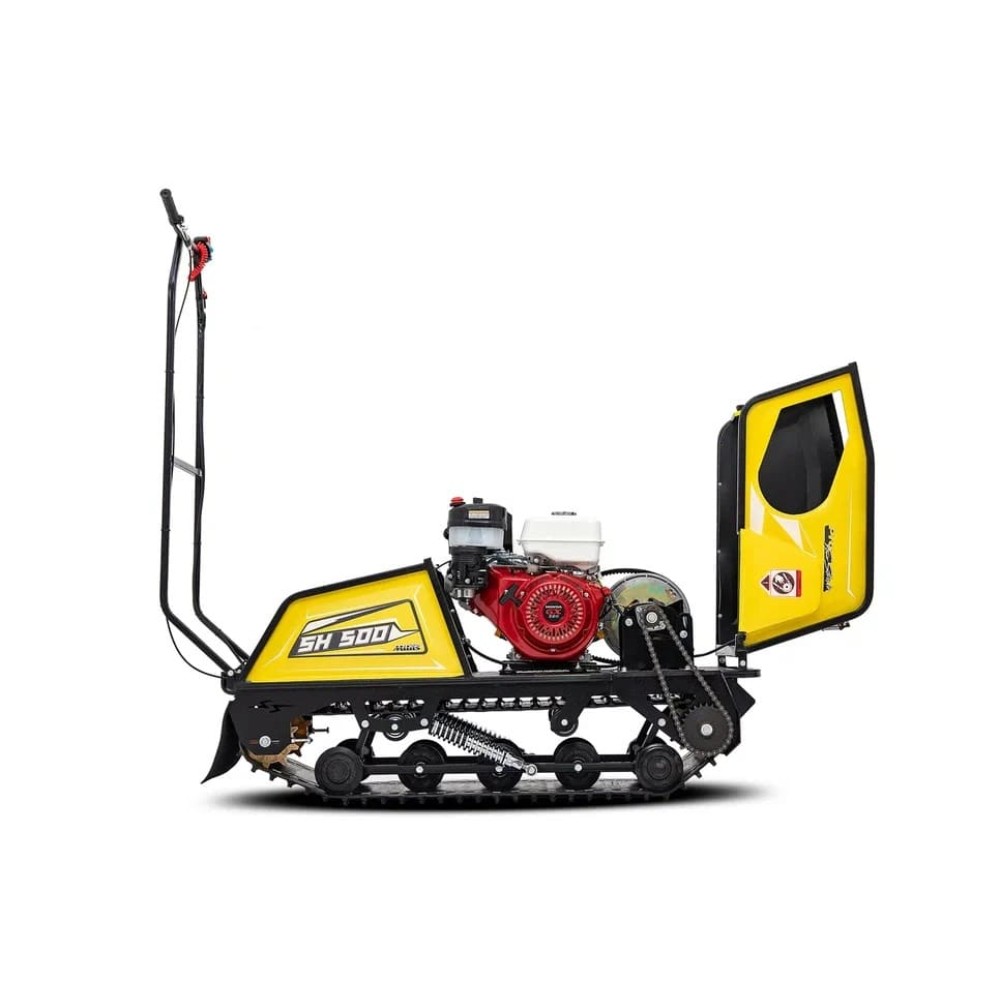 Мотобуксировщик SHARMAX S500 с двигателем Honda GX 390 (2024)