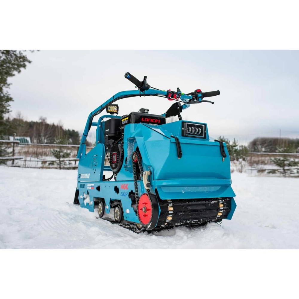 Мотобуксировщик БУРЛАК Таежник 20 л.с