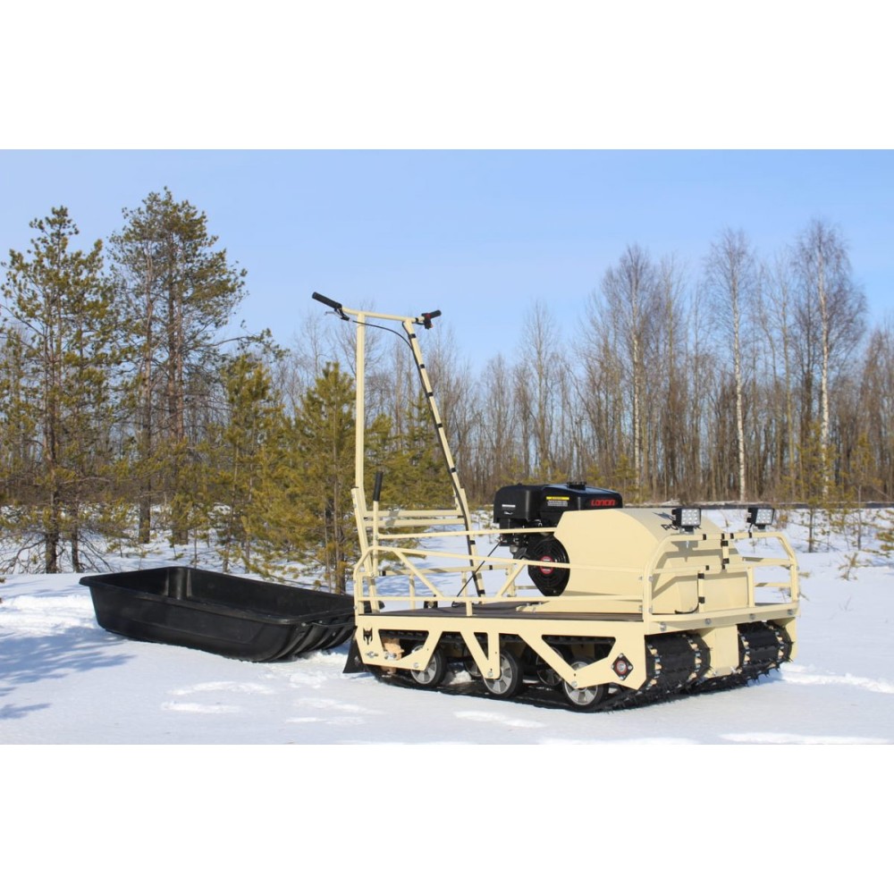 Мотобуксировщик POMOR X2 K-20 С реверс-редуктором