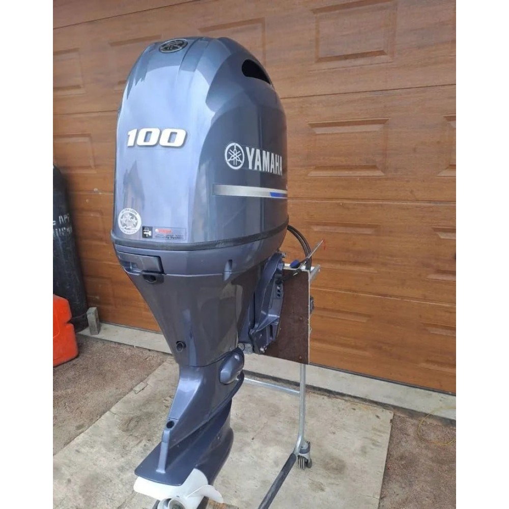 4х-тактный лодочный мотор YAMAHA F100FETL Б/У
