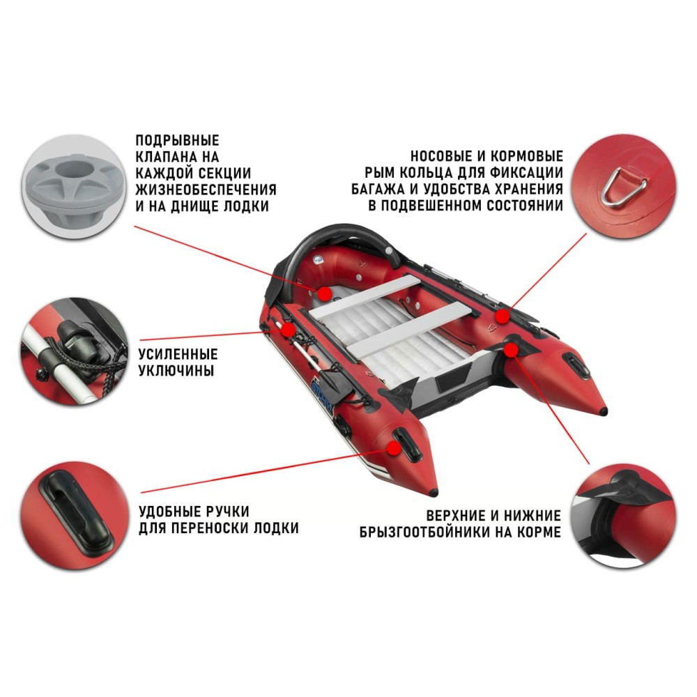 Лодка ПВХ STORMLINE Heavy Duty Air Pro 360