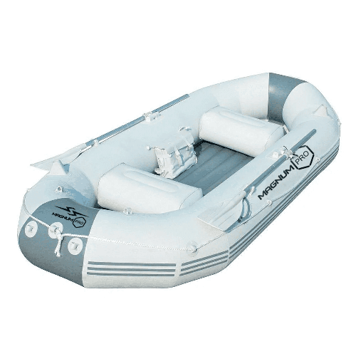 Гребная лодка ПВХ MAGNUM PRO 300 (Серая) гребная, с возможностью установки транца