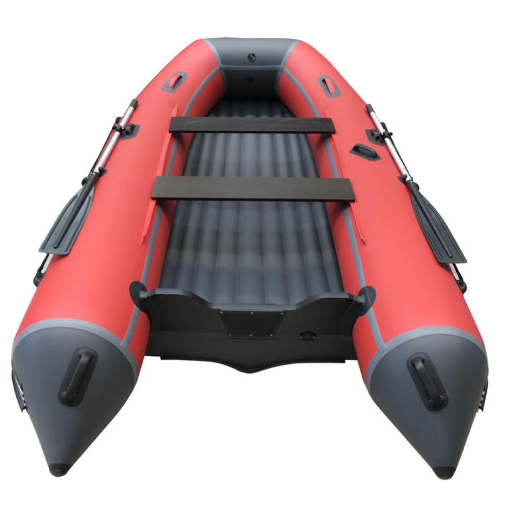 Лодка ПВХ ORCA 340 НДНД красный/темно-серый