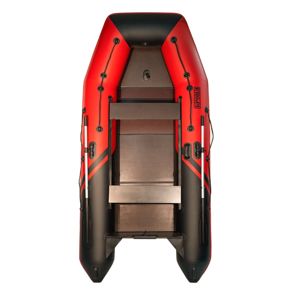 Лодка ПВХ БРОНЯ 280 СК Красный - чёрный
