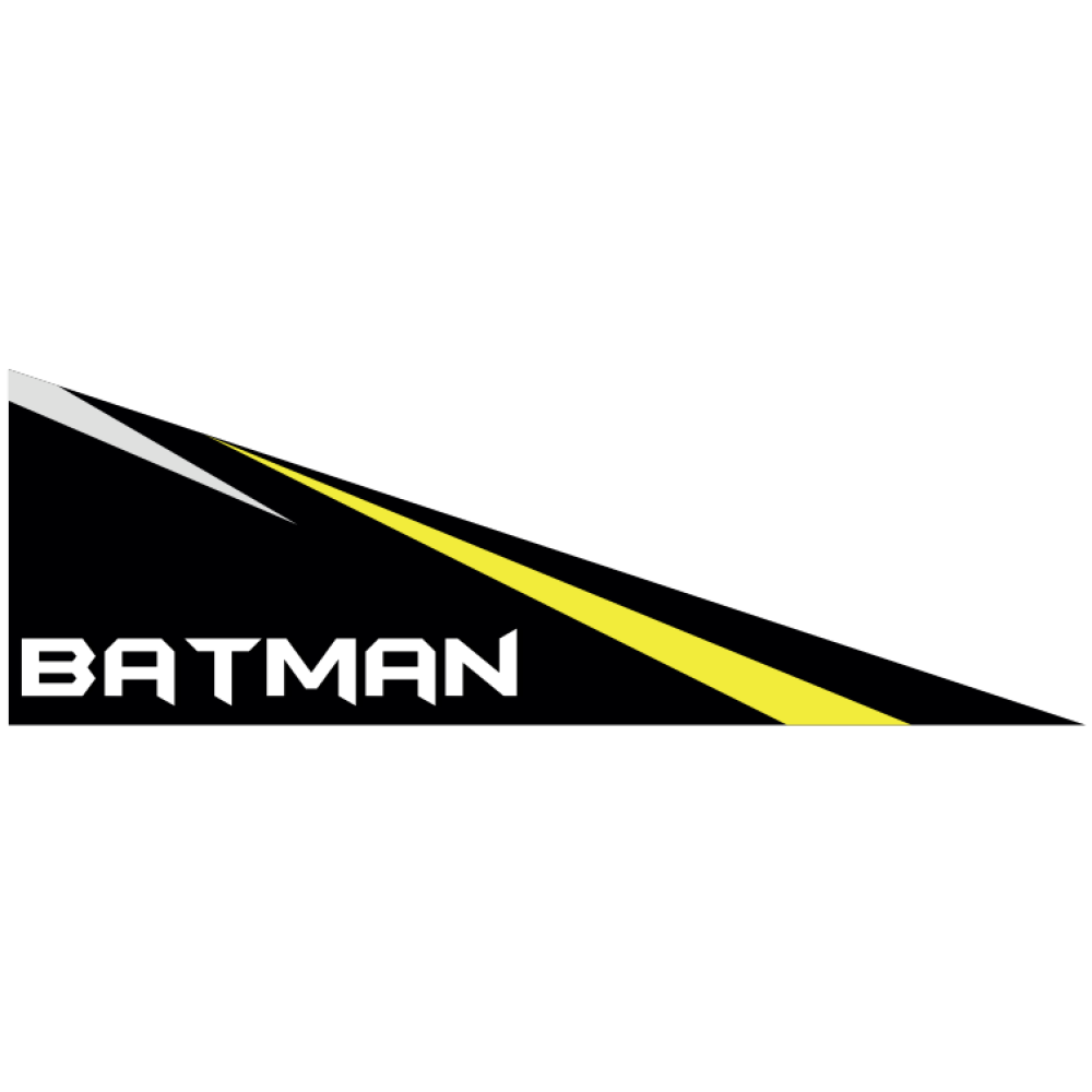 Наклейка для детского электромобиля Бэтмэн