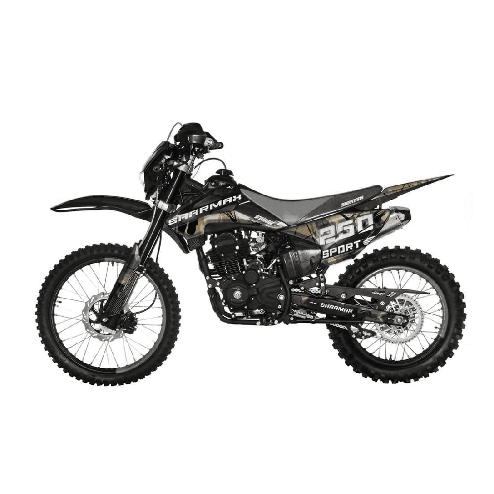 Мотоцикл кроссовый эндуро SHARMAX Sport 250 (камуфляж)