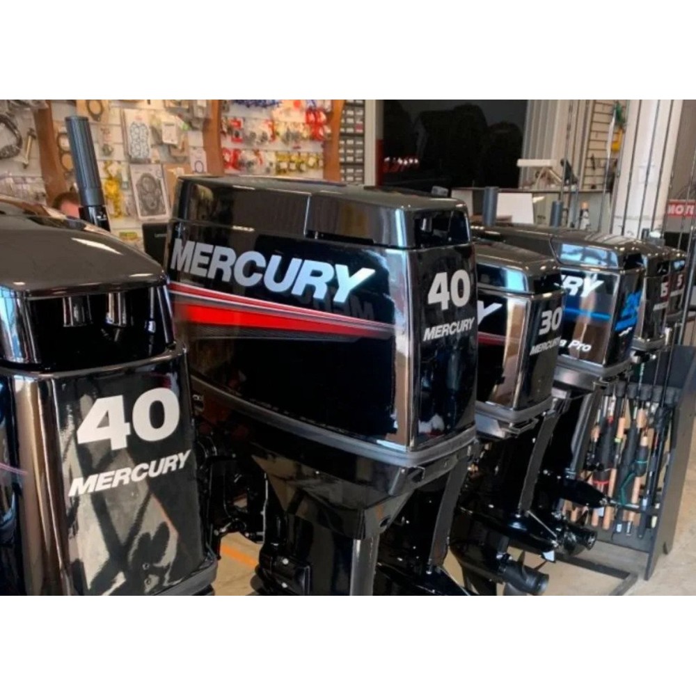 2х-тактный лодочный мотор MERCURY 40 MH 697CC Б/У