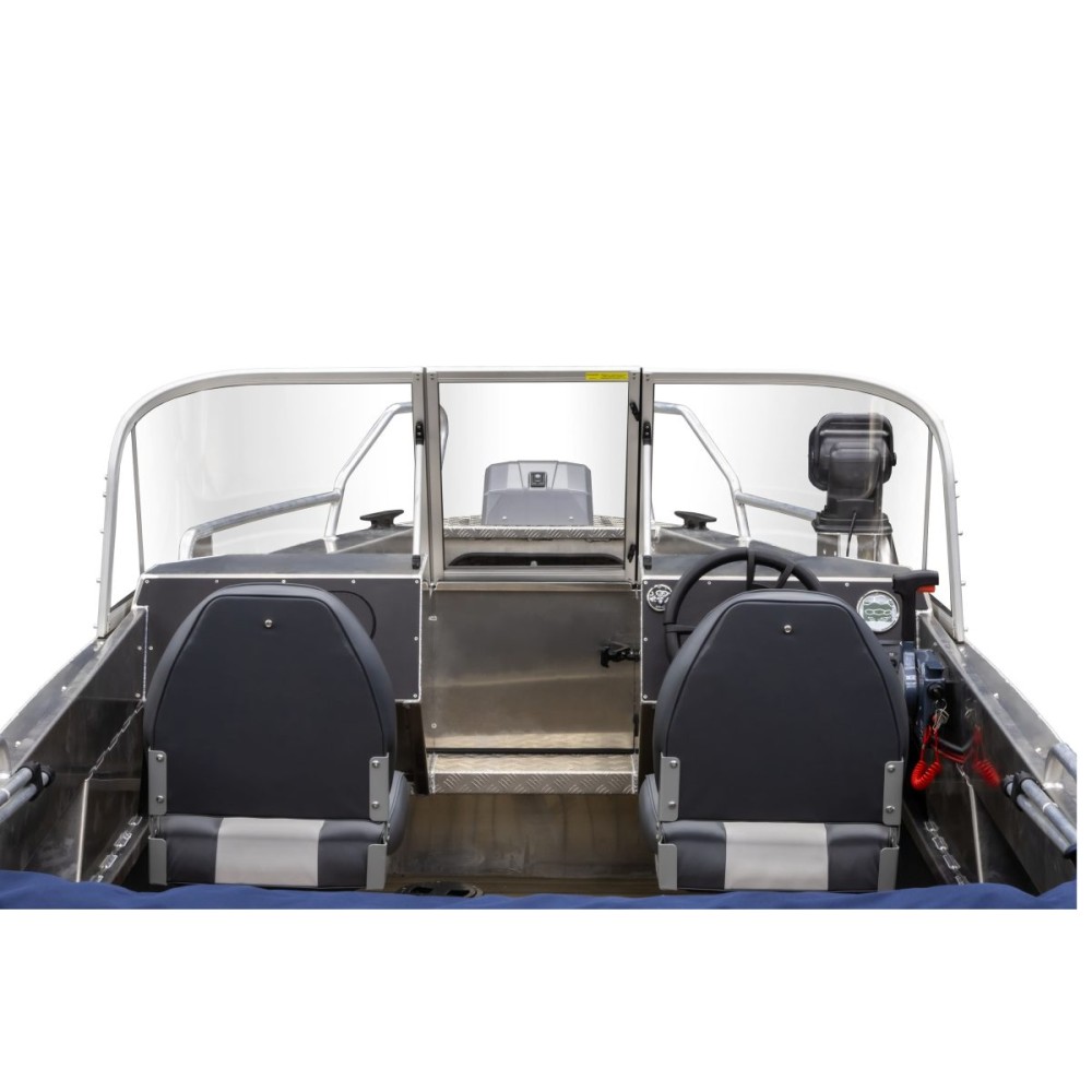 Комплект Алюминиевая лодка (катер) Mikatsu (Микатсу) 590 (Z99) Premium + мотор Yamaha F115BETL