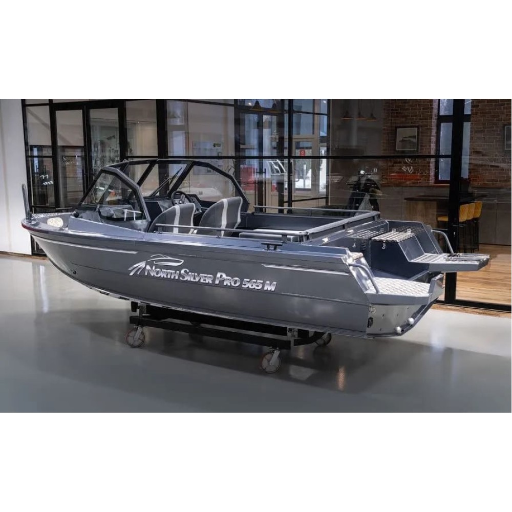Катер-лодка алюминиевая NORTHSILVER PRO 565 Б/У