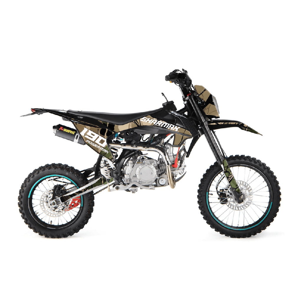 Мотоцикл питбайк SHARMAX PowerMax 190 (камуфляж)