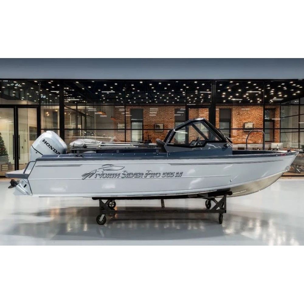Катер-лодка алюминиевая NORTHSILVER PRO 565 Б/У